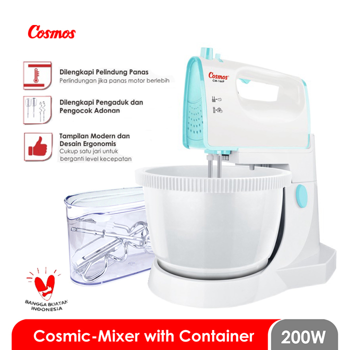 Cosmos Stand Mixer / Mixer Berdiri Adonan Kue - CM1669 | CM-1669